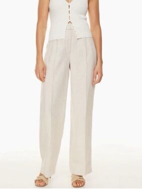 Wilfred Effortless Linen Pants in Natural Ecru